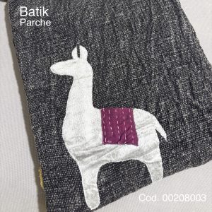 پارچه بافت نپالی طوسی مشکی برجسته کاردست