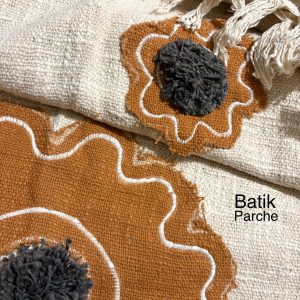 قواره نچرال دست دوز نپالی باتیک پارچه