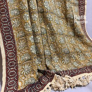 قواره چاپ سنگ کاردست هندی باتیک پارچه