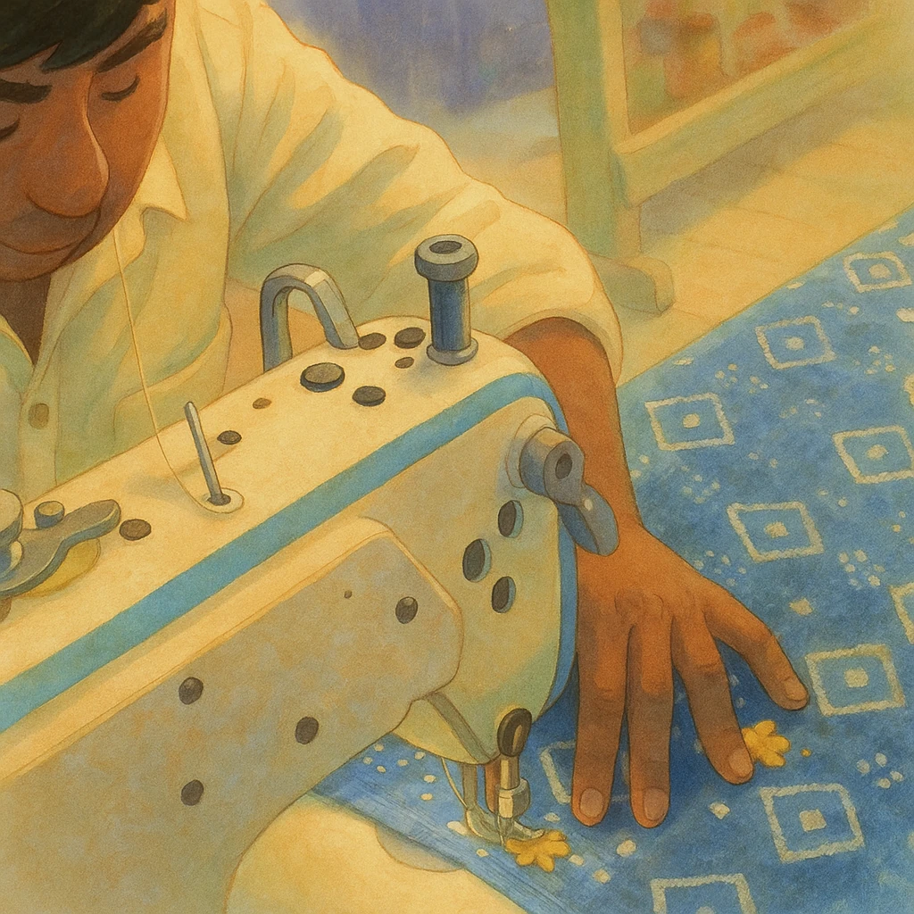 قواره اپلیکه دوزی