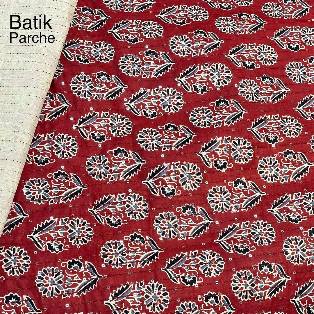 پارچه باتیک دولایه پولک دوزی باتیک پارچه بازار تهران بازار پارچه فروش قیمت پارچه