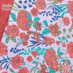 پارچه باتیک دولایه آناندا پولکی باتیک پارچه پارچه باتیک بازار بزرگ تهران بازار پارچه ایران