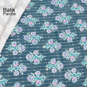 پارچه باتیک پولک دوزی دولایه آناندا هند باتیک پارچه بازار پارچه ایران ارسال به سراسر ایران