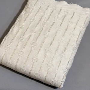 پارچه لینن نچرال سوزن دوزی و پولک دوزی باتیک پارچه بازار بزرگ ایران.Natural linen fabric, needlework and sequin embroidery, batik fabric, Iran's big bazaar.