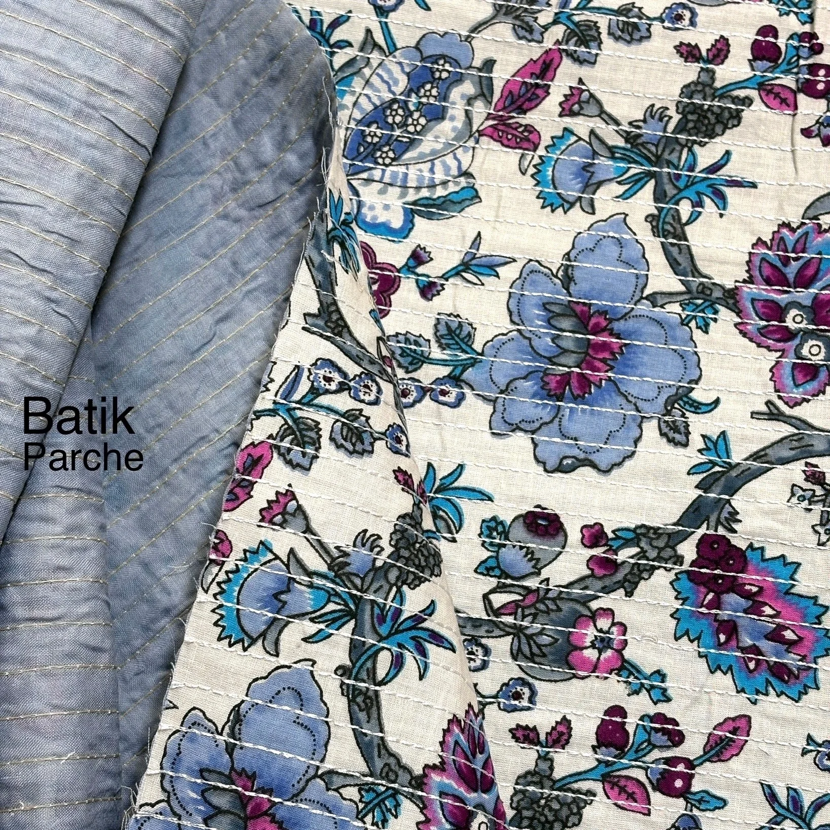 باتیک آناندا دولایه پارچه باتیک بازار بزرگ ایران بازار پارچه.Ananda Batik, two-layer batik fabric, Iran's big bazaar, fabric market.